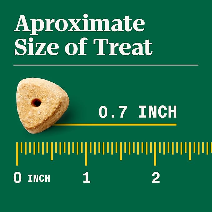 Nutro Crunchy Dog Treats with Real Apple, 10 oz. Bag