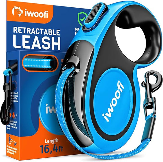 2025 Retractable Dog Leash 16.4 ft - Heavy Duty Anti-Twist Leash